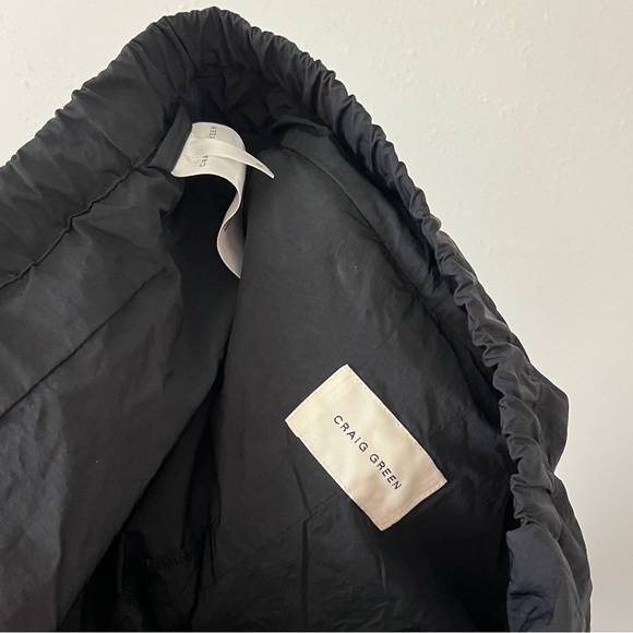 Craig Green Packable Black Exposed Zipper Pants Size XL - Picture 9 of 15